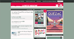Desktop Screenshot of pressemagazine.com